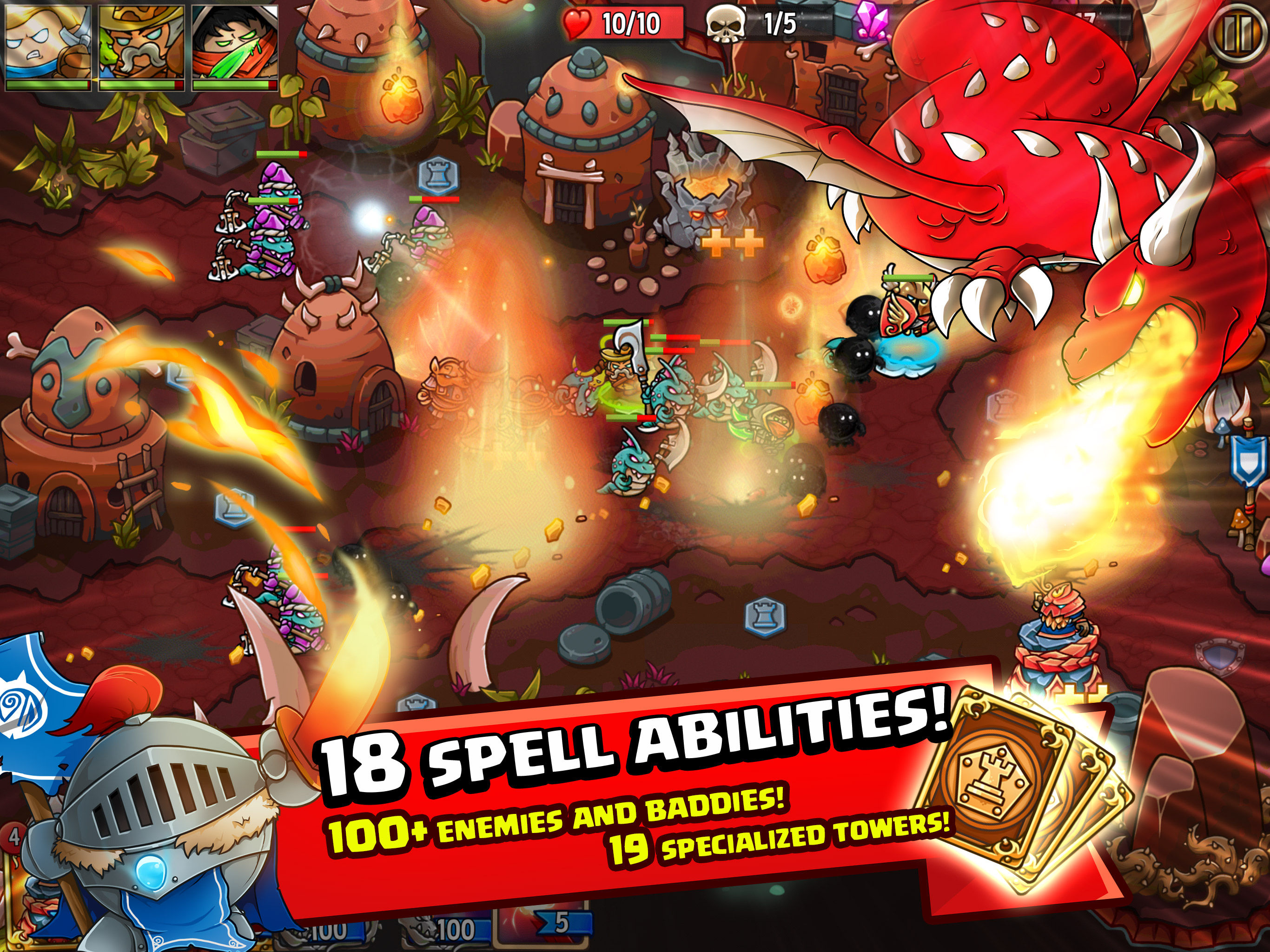 Crazy Kings Tower Defense Game