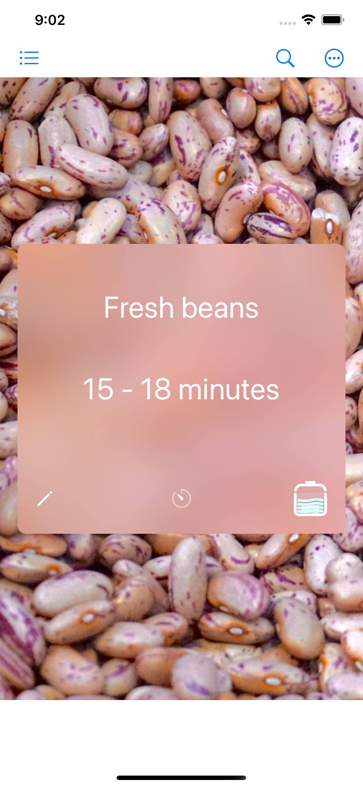 Pressure Cooking Time
