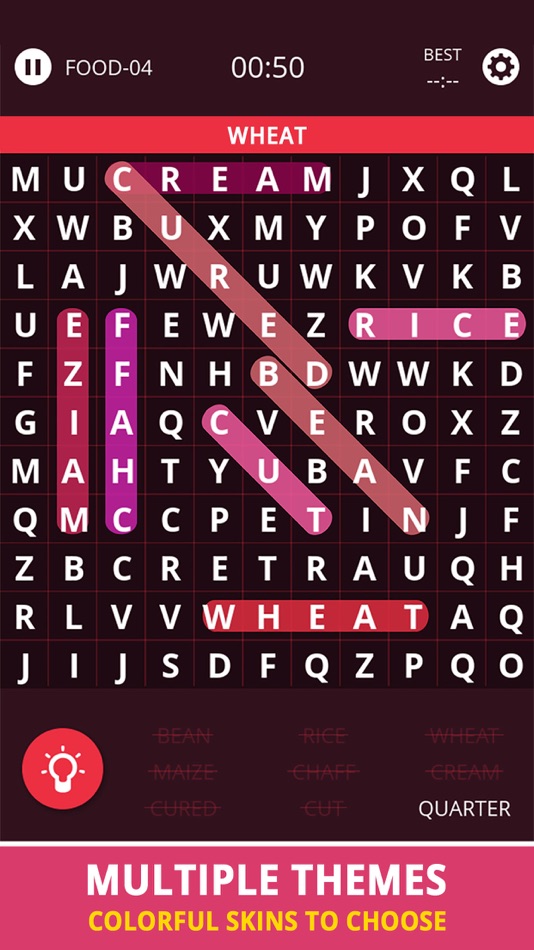 #3. Word Search : Brain Training (iOS) By: Shenzhen changyuanhaixing Technology Co.,Ltd