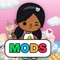 Welcome to the Toca Mods: Characters & Houses with mods, characters and houses, an app for those who want to revitalize their imaginary world in the most aesthetic and interactive way possible