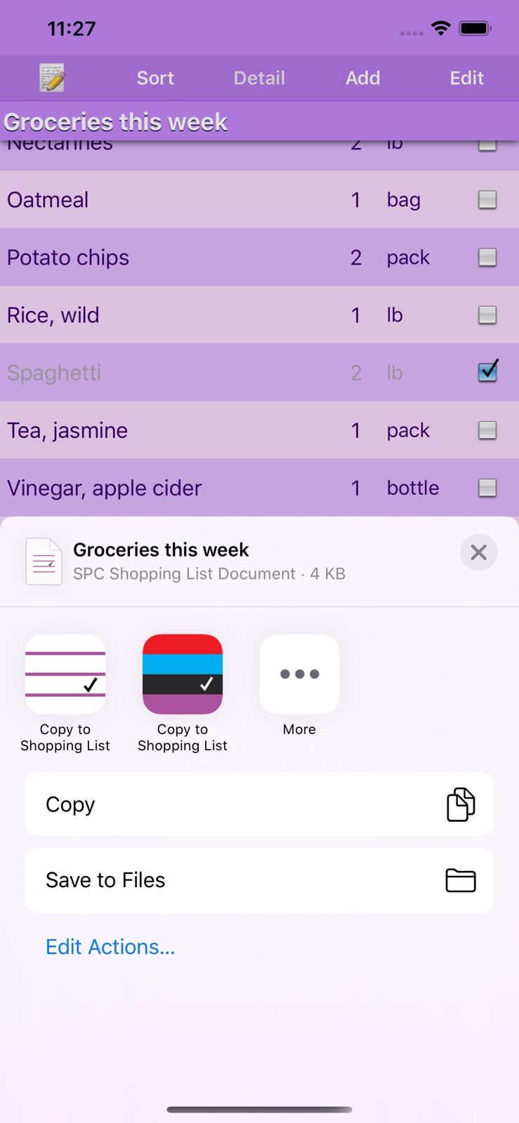 Shoppers Lists iphone screenshot 8