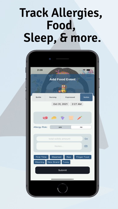 Babycoo Newborn & Baby Tracker Screenshot