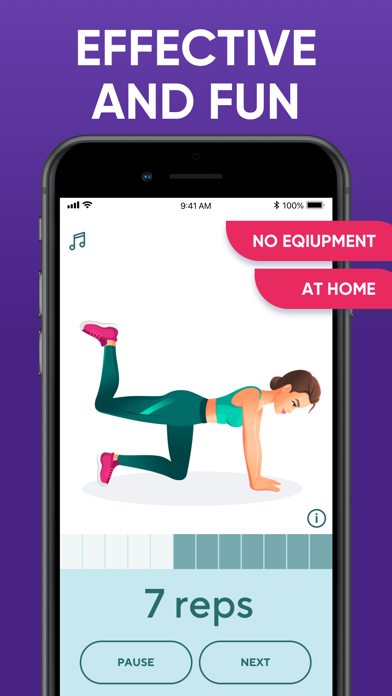 Workout for Women: 30 Day Fit Screenshot