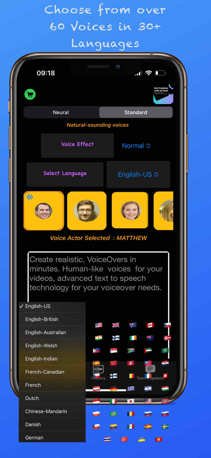 AI Voice Over Generator