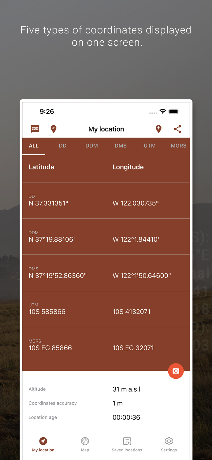 My GPS Coordinates Lite