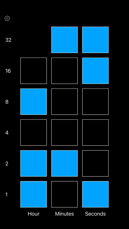 Big binary clock - 1.2.3 - (iOS)