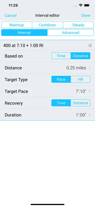 iSmoothRun: Screenshot 6 von 7