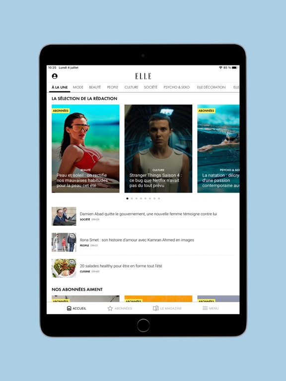 Screenshot #4 pour ELLE : actualité, mode, beauté