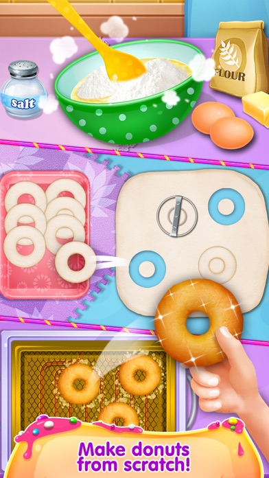 Donut Maker - Cooking Games!的使用截图[2]