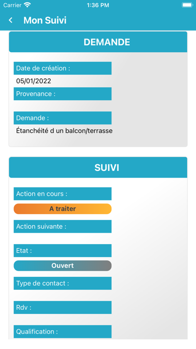 Avenir rénovations Screenshot