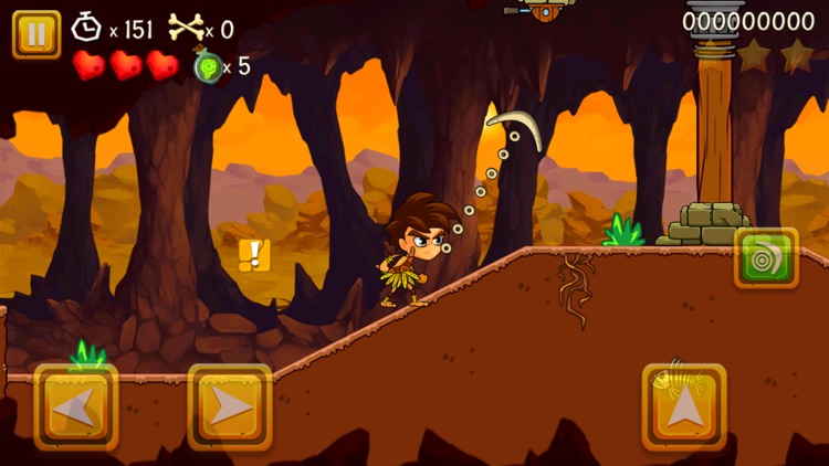 Super Tribe Boy: Dino Run screenshot-3