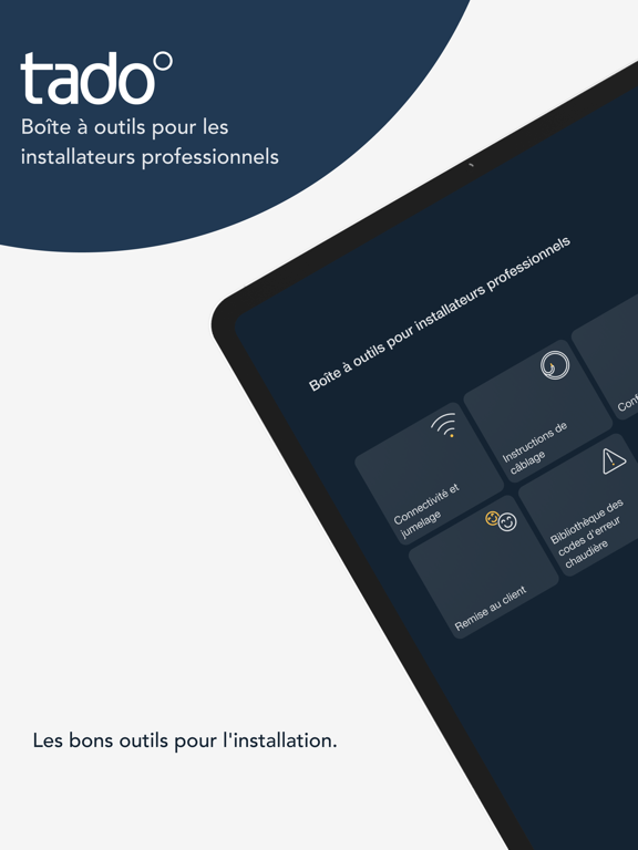Screenshot #4 pour tado° pour installateurs