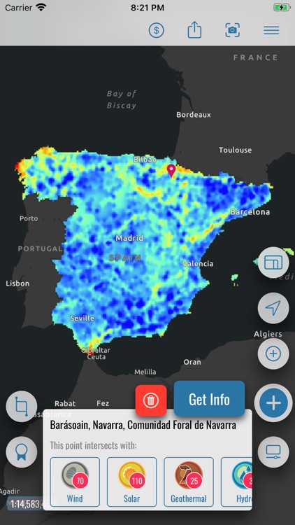 REMaps - GIS Renewable Energy