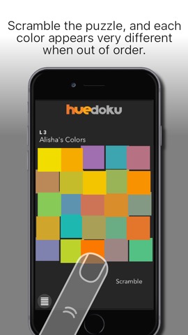 huedoku: original color puzzleのおすすめ画像4