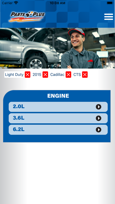 Parts Plus Screenshot