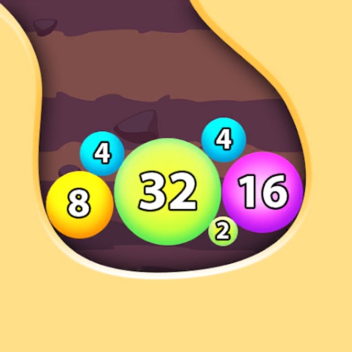 Sand Balls 2048: Puzzle Games! icon