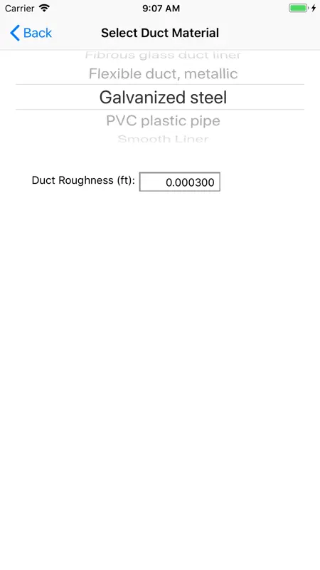 ASHRAE HVAC Duct Sizer screenshot 10 of 10
