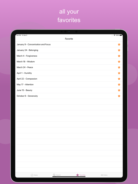 Master-mE iPad screenshot 7 - Lifestyle app