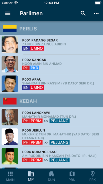 PRU Malaysia Screenshot