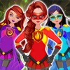 Superhero Girl DIY Makeup Game icon