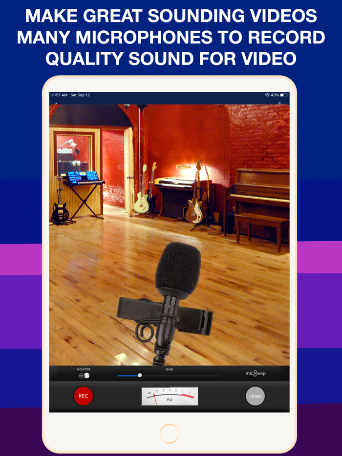 MicSwap MultiTrack Mic Studio