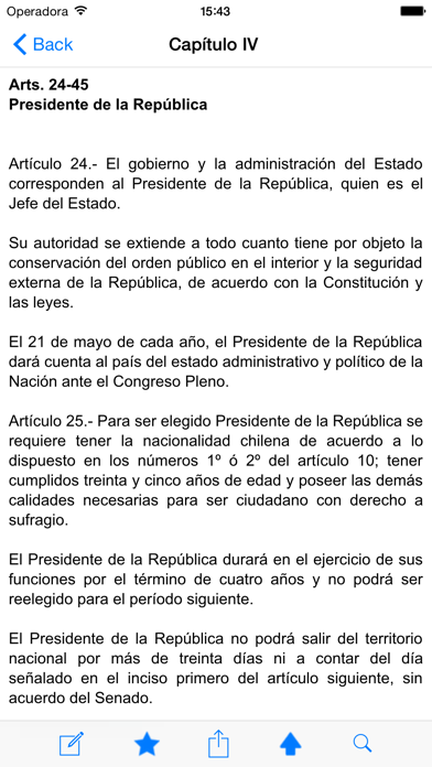 Screenshot #2 pour Constitución Chilena