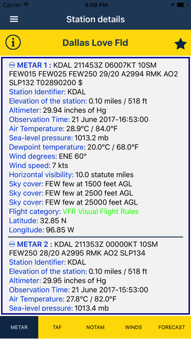 NOAA AWC Aviation Weatherのおすすめ画像4