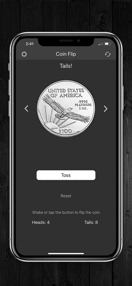 Coin Flip-Simple coin toss sim