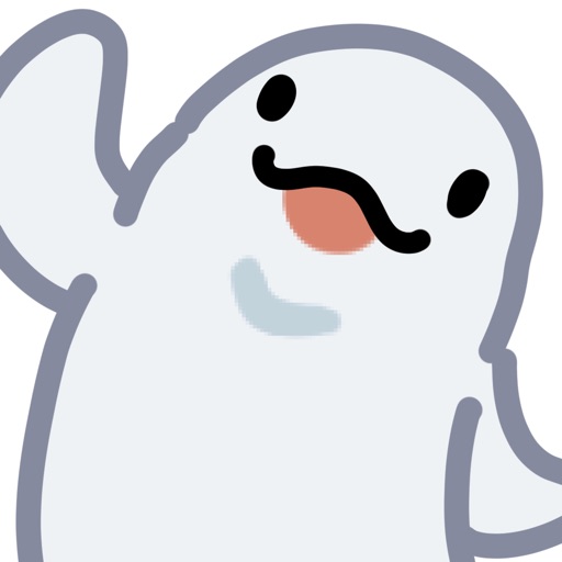 cute beluga sticker