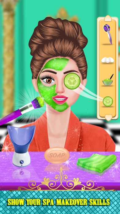 DIY Makeup Salon Games Screenshot