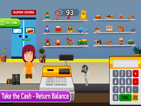 Screenshot #6 pour Super Store Cash Register Game