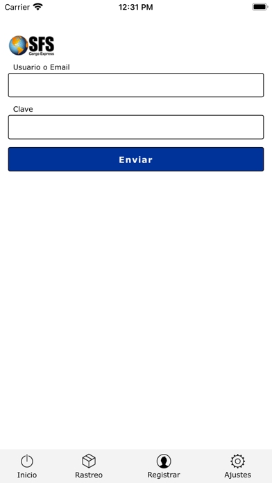 Screenshot 1 of SFS Cargo Express App