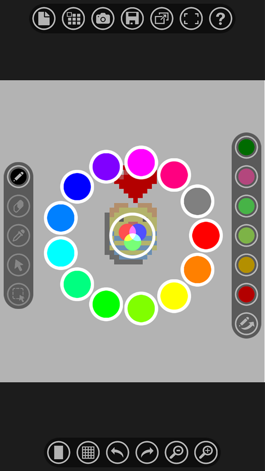 #2. Pixel Painter Pro (iOS) 由: 泽进 邱