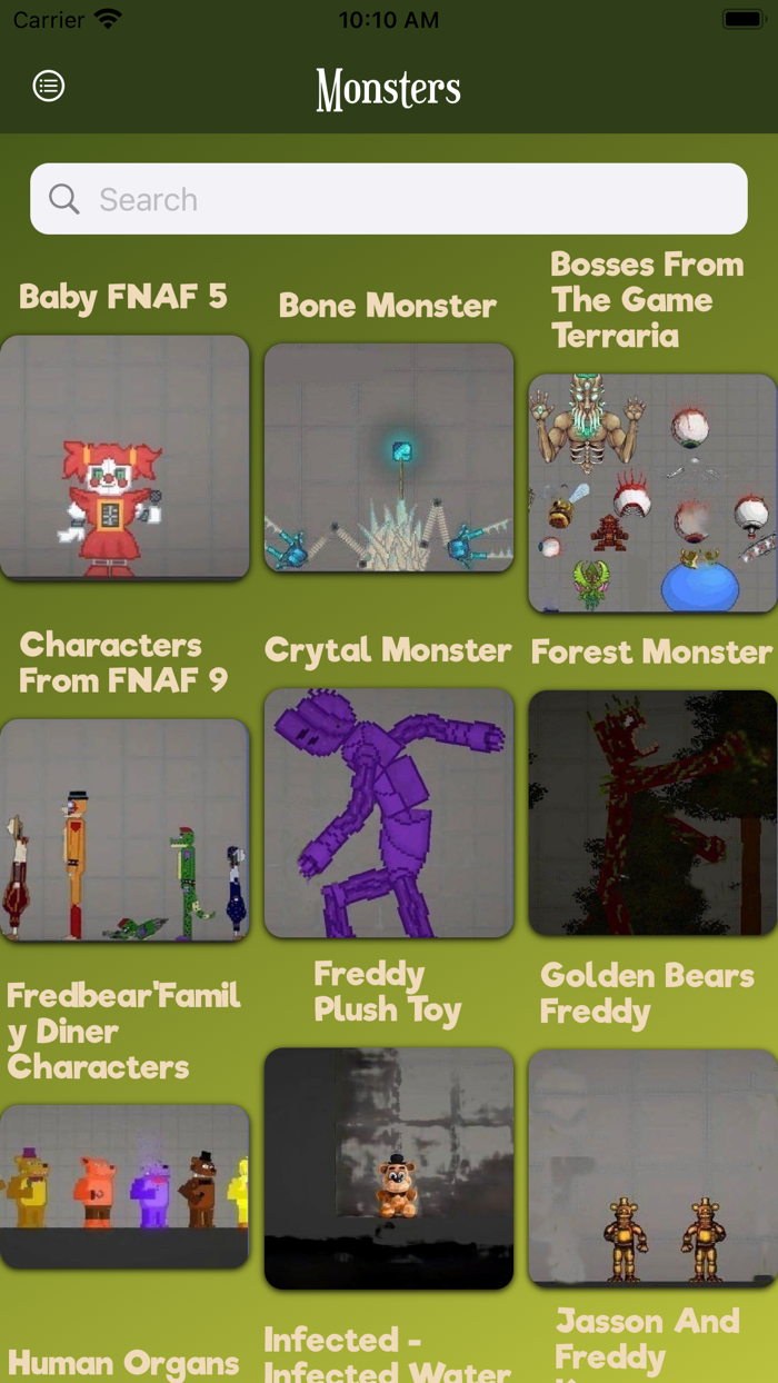 Garten Mods for Melon PG