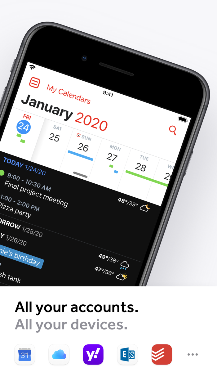 Fantastical Calendar