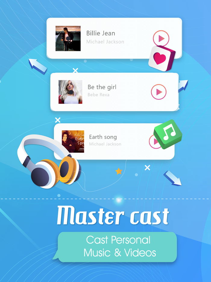 Castto TV Cast Screen Share