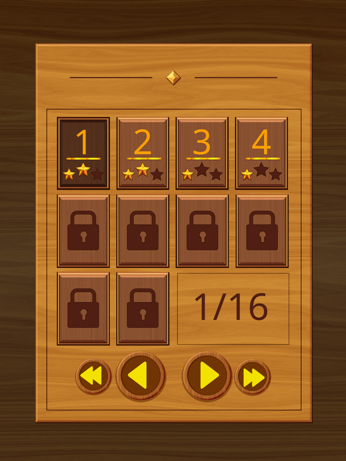 EXIT  unblock red wood block