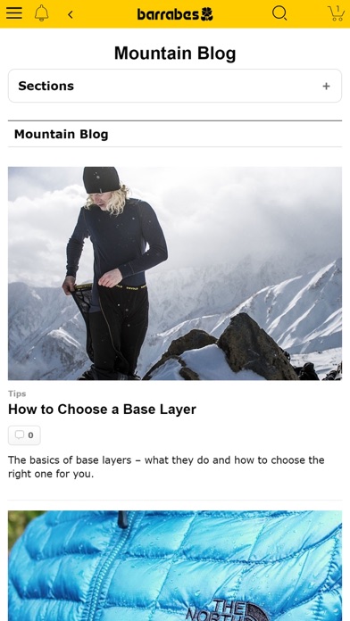 Barrabes Ski & Mountain iPhone screenshot 6 - Shopping app