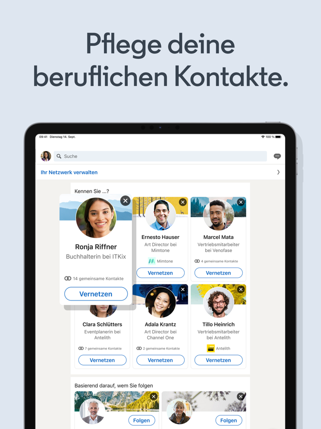 ‎LinkedIn: Business-Netzwerk Screenshot