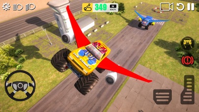 Real Flying Truck Simulator 3D Screenshot