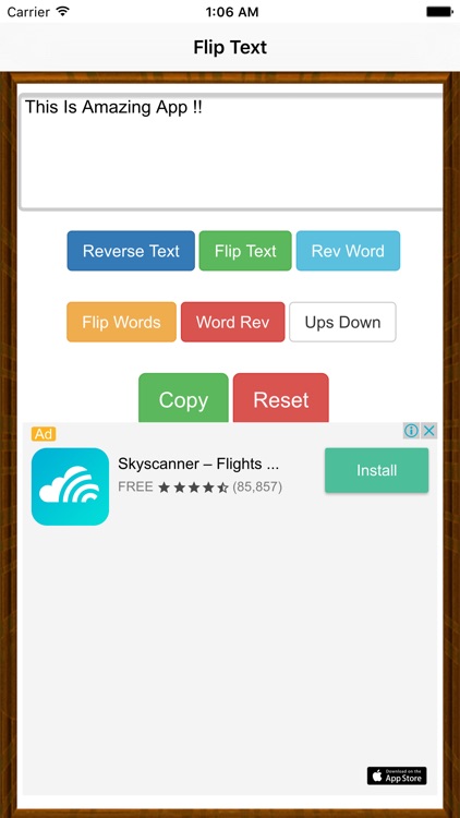Flip Text  (Crazy text)