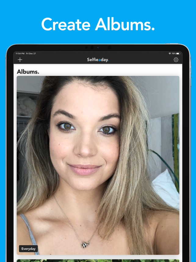 Selfie A Day - Everyday Photo Screenshot