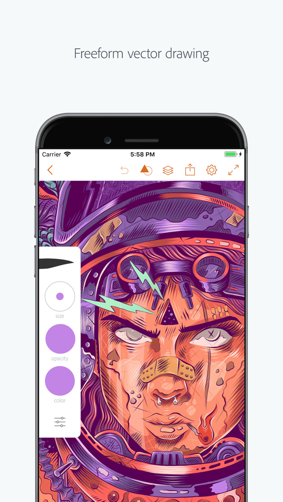 Adobe Illustrator Draw App For Iphone Free Download Adobe Illustrator Draw For Ipad Iphone At Apppure