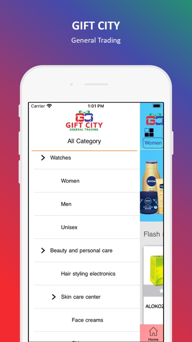 Gift City Online Store Screenshot