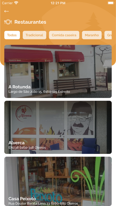 Município de Oleiros Xplore Screenshot