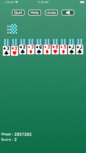 Simple Spider : Solitaire screenshot 3