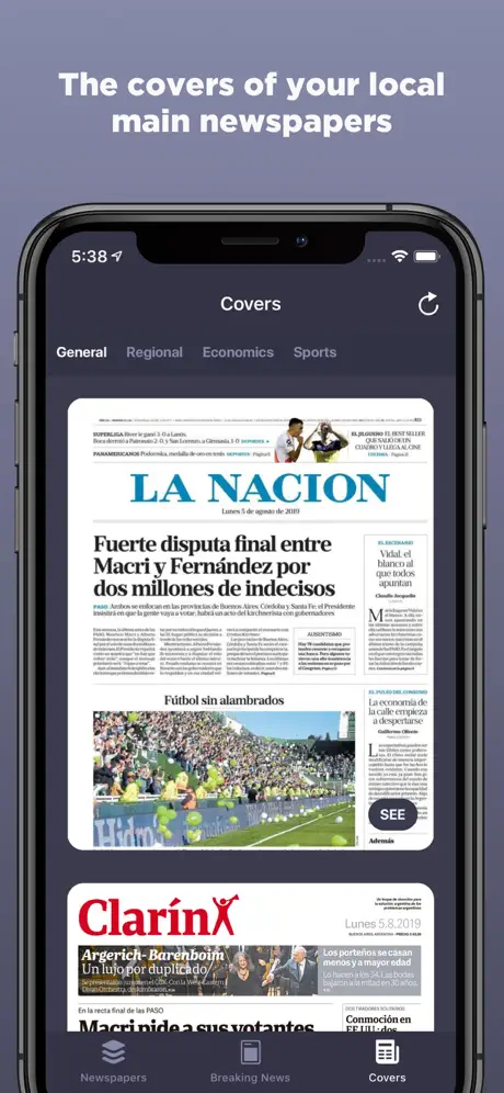 Argentine Newspapers