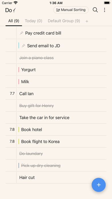 Screenshot #3 pour Do! - Simple To Do List