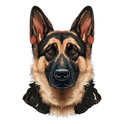 German Shepherd Stickers App icon