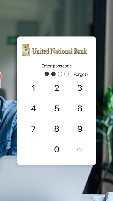 My United National Bank Screenshot